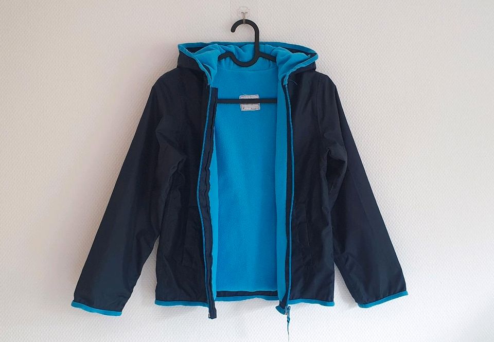 Jacke, Fleece, Regen-/ Windjacke (Decathlon), Größe 134 in Chemnitz