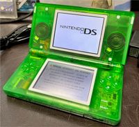 Nintendo DS Lite - Tansparent Green Bisaflor inkl. Zubehör Bayern - Parkstein Vorschau