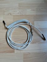 Custom Coiled Aviator Tastatur Kabel USB-C Weiß von Keycables Bayern - Regenstauf Vorschau