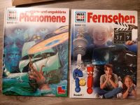 2 Bücher WAS IST WAS Phänomene & Fernsehen zusammen Nordrhein-Westfalen - Grevenbroich Vorschau
