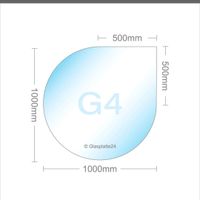 ESG Ofenglasplatte  Tropfenform Niedersachsen - Herzberg am Harz Vorschau
