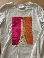 Langarm Shirt Tom Tailor S 140 Wendepailletten Paris Eiffelturm Sachsen-Anhalt - Merseburg Vorschau