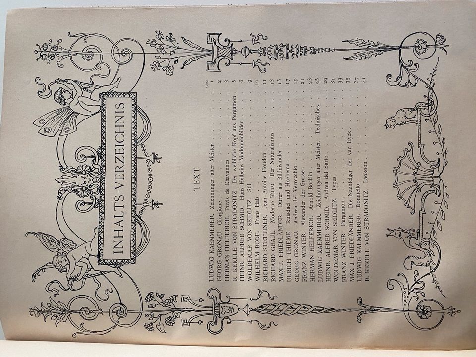 Buch Antik Jugenstil  Museum  Werke der bildenden Kunst ca. 1900 in Hambühren