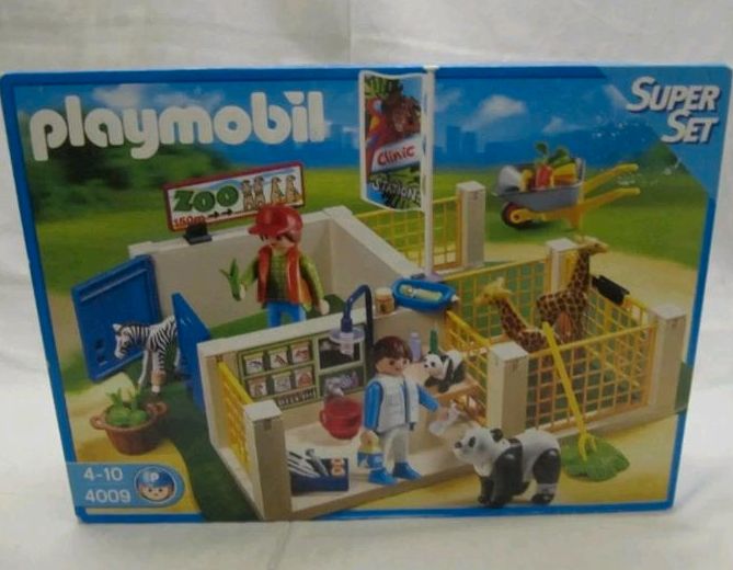 Playmobil 4009 Zoo / Tierarzt / Pflegestation (ohne OVP) in Frankfurt am Main