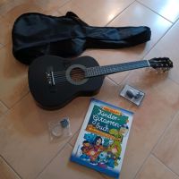 Kindergitarre mit Gitarrenbuch und Stimmgerät Niedersachsen - Siedenburg Vorschau