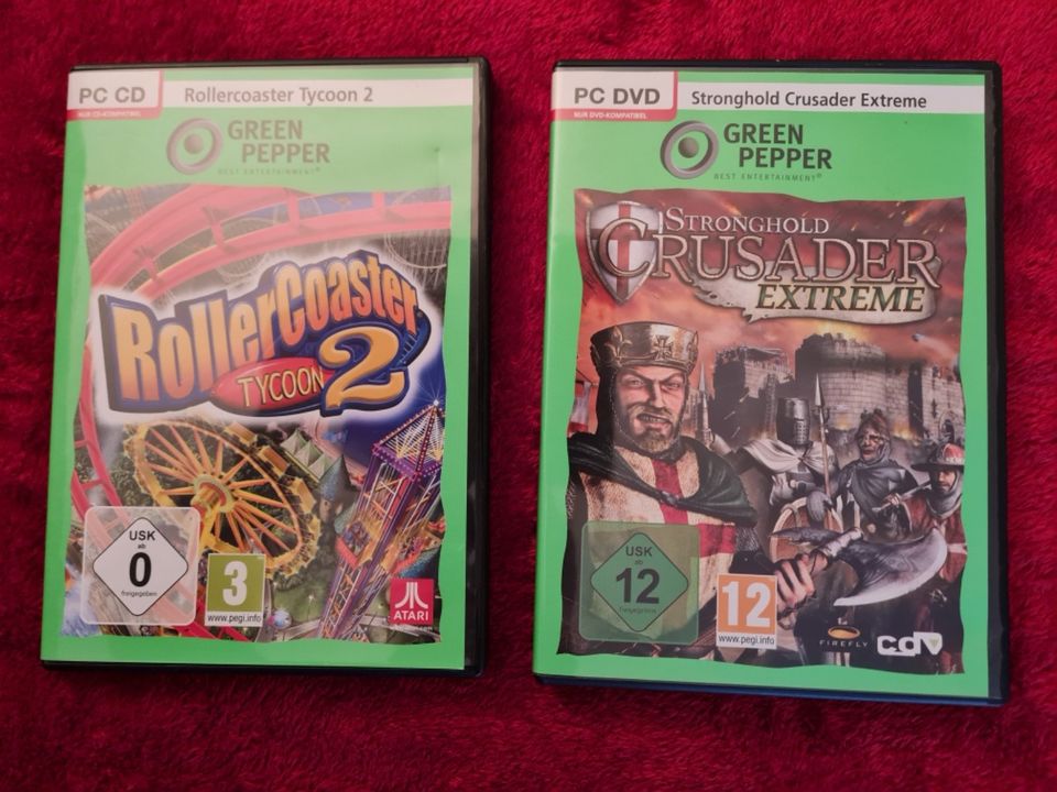 Strongholder Crusader Extreme + Rollercoaster Tycoon 2 in Berlin