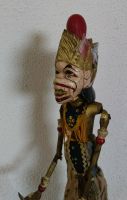 traditionelle Wayang Golek Puppe aus Indonesien, Stabpuppe Hessen - Bad Hersfeld Vorschau