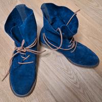OXMOX Wildleder Stiefeletten Damen Blau Gr. 38 Blau Bayern - Freising Vorschau