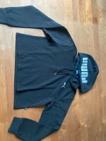 Gecroppter schwarzer Puma Damen Pullover Sweatshirt Hoodie Gr. S Hessen - Hohenstein Vorschau