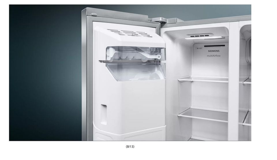 NEU! Siemens iQ500 Amerikanischer Side by Side KA93DVIFP | 178.7 x 90.8 cm | Inox-antifingerprint in Walldürn