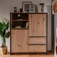 Highboard Wohnzimmerschrank Anrichte Schrank Schubladen VB360€* Sachsen-Anhalt - Magdeburg Vorschau