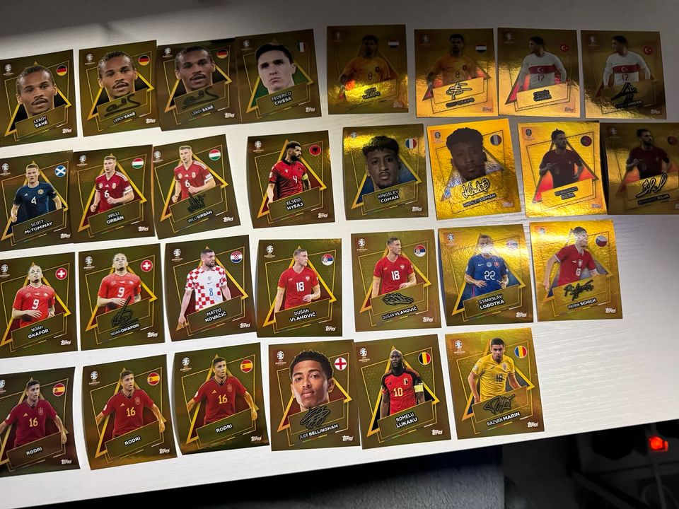 Topps Euro 2024 Germany Gold Signature in Kempen