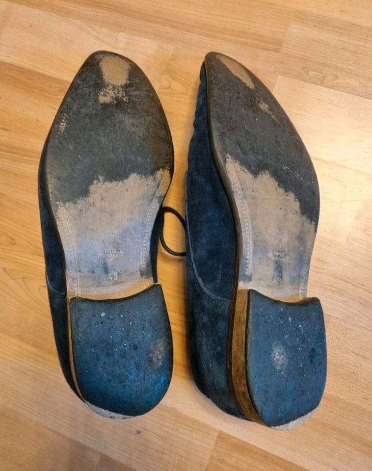 Zign UMZUGSPREIS Business Schuhe Wildleder 43 blau in Krefeld