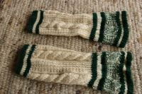 Loferl  von Oma .handgestrickt Trachten Waden Socke Wolle Bayern - Uffing Vorschau