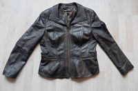 Damenlederjacke in Schwarz von Gerry Weber Wandsbek - Hamburg Bramfeld Vorschau