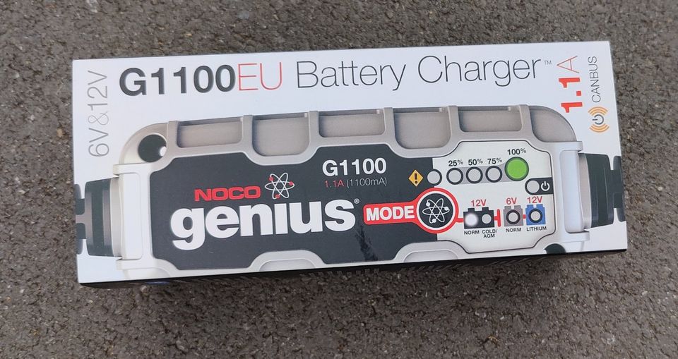 NOCO Genius G1100EU 6V und 12V 1.1-Ampere in OVP in Dortmund