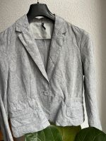 Naf Naf Sacco Jacke Blazer Silber Aus Baumwolle Leinen Gr. 36-38 Friedrichshain-Kreuzberg - Kreuzberg Vorschau