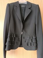 Esprit Blazer, schwarz, Rüschen, 34/ XS Baden-Württemberg - Aichtal Vorschau