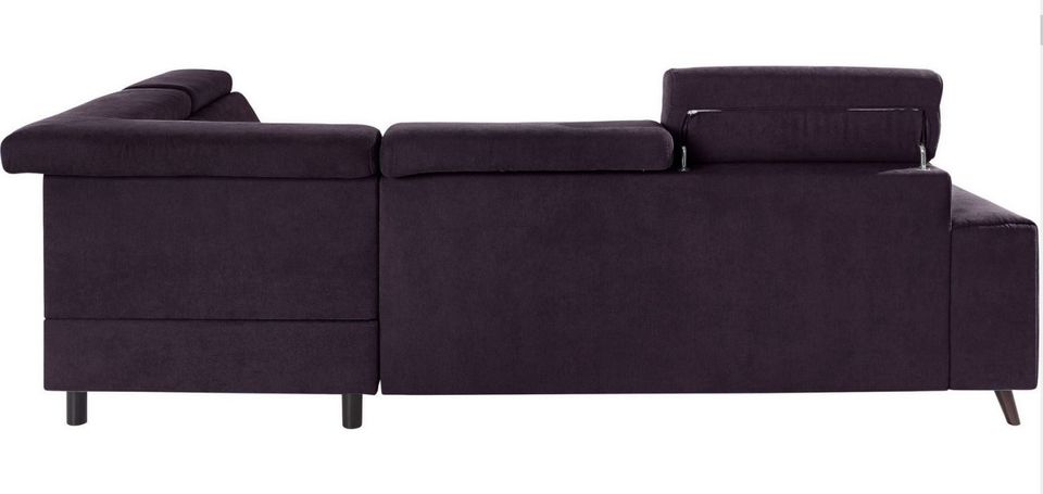 Ecksofa ★ 259x205cm Lila Purple Luxus Microfaser Forza exxpo in Köln