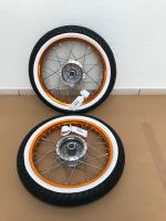 Simson S50 S51 Schwalbe Komplettrad Vorn Hinten Alufelge Orange * Sachsen-Anhalt - Calbe (Saale) Vorschau