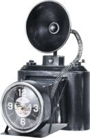 Tischuhr Retro Deko Kamera Fotokamera Uhr schwarz Metall Kaminuhr Vintage Thüringen - Erfurt Vorschau