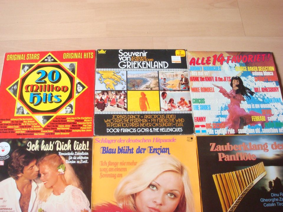 Various Artists Compilation 9x Sampler Konvolut 12"-Schallplatten in Kiel