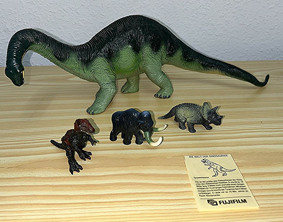 4 tolle Actionfiguren Urzeitgiganten wie Dino, Mammut, T. Rex... in Freigericht