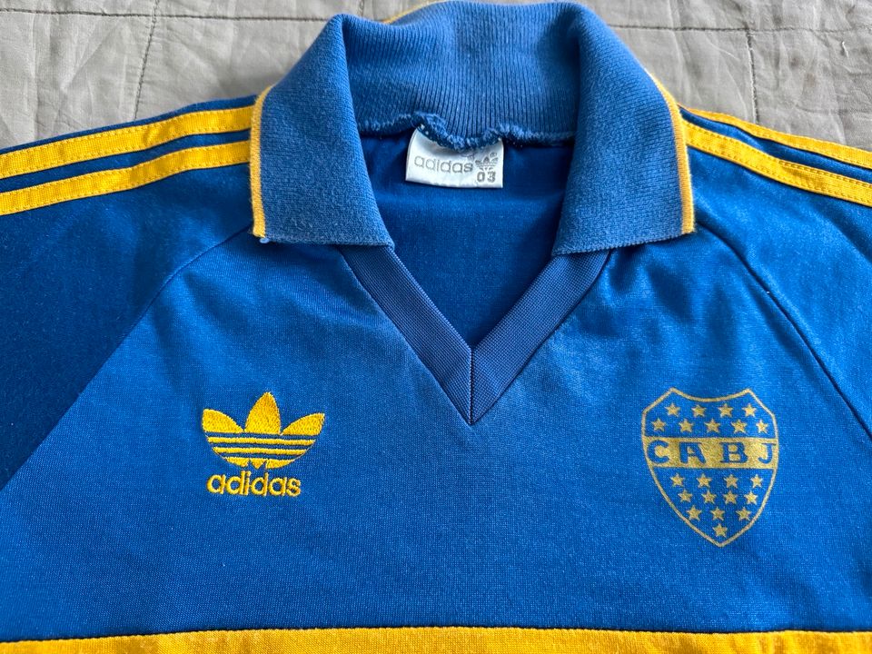 Adidas Vintage Fußball Trikot Boca Junior Gr XS in München