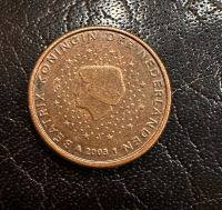 1 Cent Münze 2003 Beatrix Königin der Nederlanden Niedersachsen - Barßel Vorschau