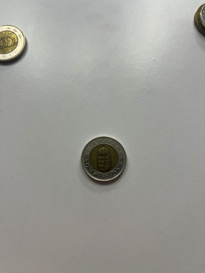 2 Münzen - 100 Forint, Hungary 1996 und 1998 in Olbernhau