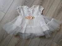 Baby ❤️ Mädchen Kleid Gr.68 Neu Festlich Tüll Weiß Gold ❤️ Niedersachsen - Wennigsen Vorschau