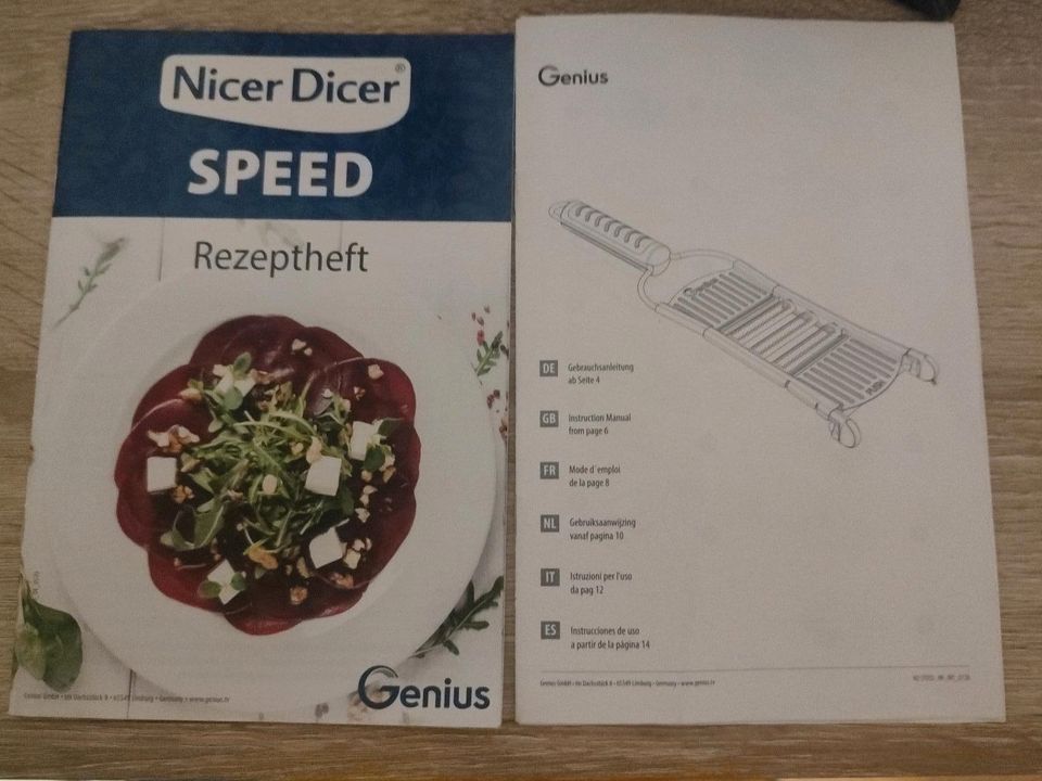 Nicer Dicer Speed Gemüsehobel 12-teiliges Set in Burkhardtsdorf