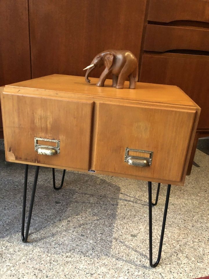 Mid Century Apothekerschrank Kommode 1960 Nachtkommode in Schorndorf