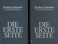 FAZ Die Erste Seite  2000 Seiten 50 Jahren politisches Weltgesche Rheinland-Pfalz - Neustadt an der Weinstraße Vorschau