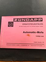 Zündapp Ersatzteilkatalog Automatic Mofa Typen 444 mit High Riser Hessen - Weiterstadt Vorschau