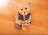 Vintage Teddybär mit Buch Bär Figur Sammler Bär Deko RAR Hessen - Kassel Vorschau