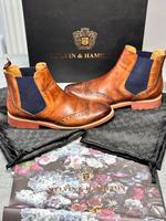 MELVIN &  HAMILTON Damen Leder Schuhe Stiefel gr. 39 braun Brandenburg - Falkensee Vorschau