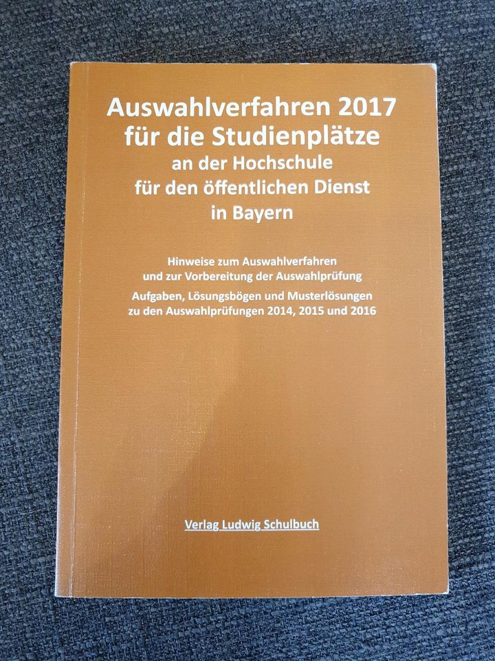 Auswahlverfahren Studienplätze Hochschule für den öffentl. Dienst in Sommerhausen Main