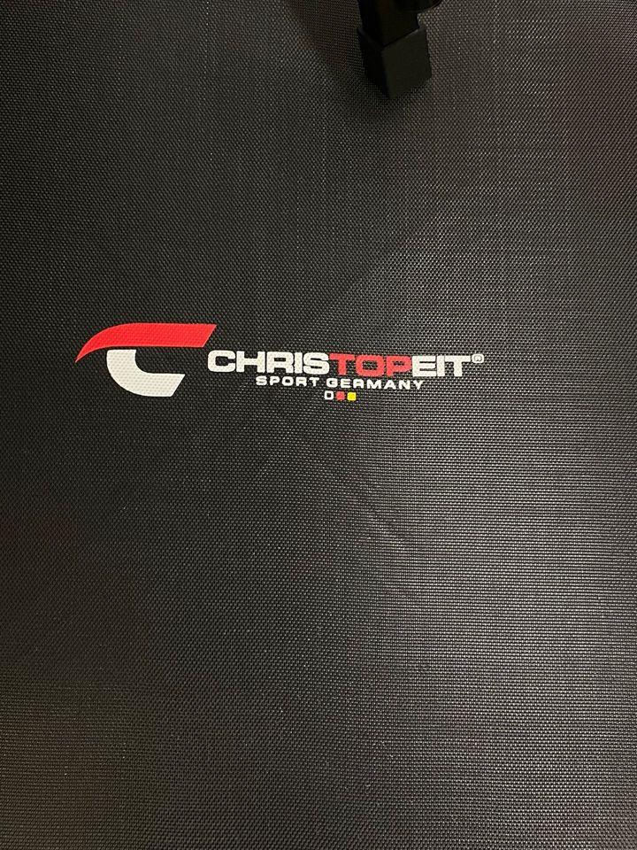 Jumping Fitness Trampolin, CHRISTOPEIT T 400, Schwarz/Rot in Bielefeld