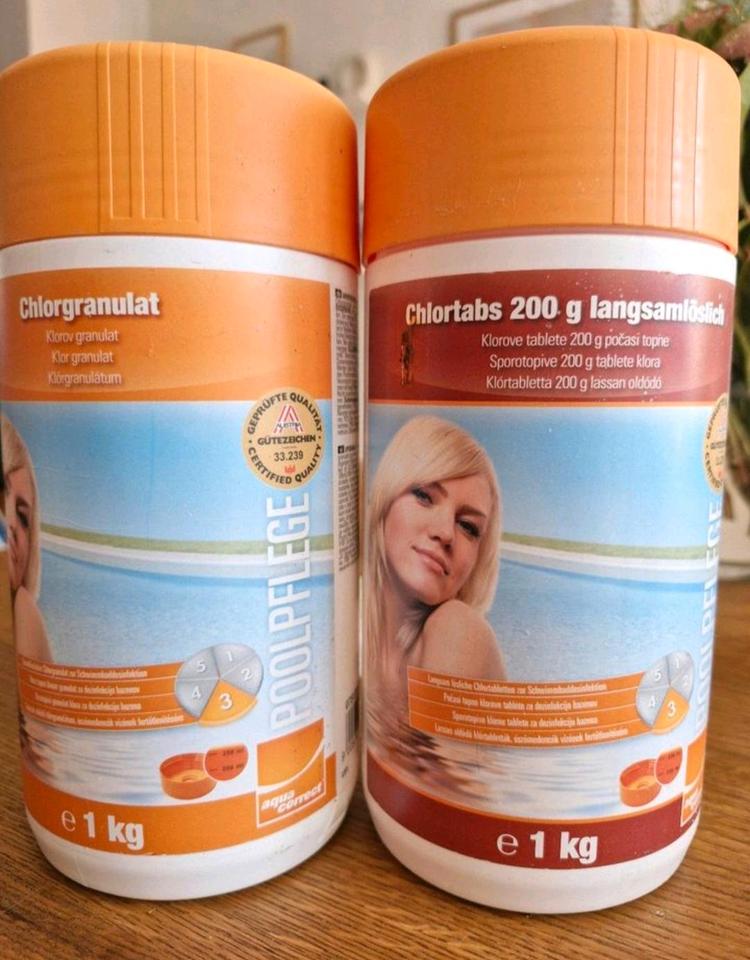 Steinbach Chlor Starterset NEU plus 2 Dosen Poolpflege extra in Sulzbach