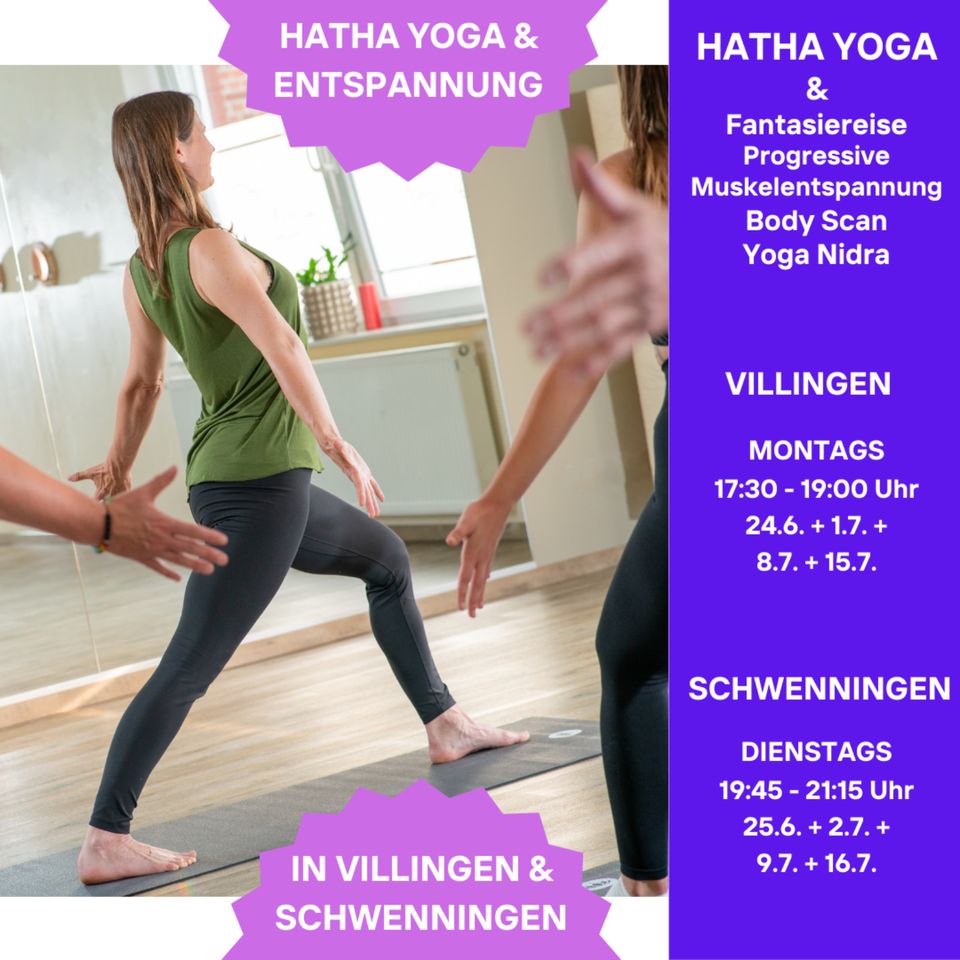 Sanftes Hatha Yoga & Entspannung in Villingen & Schwenningen in Villingen-Schwenningen