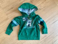 Dunkelgrüner schöner Hoodie/Kapuzenpullover/Sweatshirt Größe 86 Rheinland-Pfalz - Steimel Vorschau