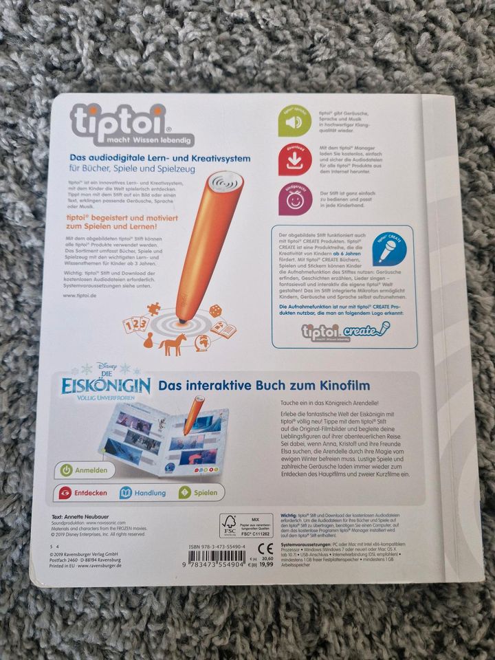 Tip Toi Die Eiskönigin Kinderbuch in Dortmund