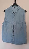 H&M Damen Jeansbluse, 38, blau Hessen - Bad Arolsen Vorschau