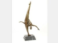 zauberhafte Bronzefigur Balletttänzerin, Bronzeskulptur Münster (Westfalen) - Centrum Vorschau