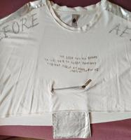 Tredy Bolero mit Schriftzug Offwhite Silber Gr. 2 4042 Baden-Württemberg - Aalen Vorschau