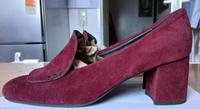 Pumps weinrot Gr. 39,5 Echtleder, inkl. Versand Rheinland-Pfalz - Mainz Vorschau