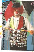 Fasching Kostüm Zirkus Clown Weste Gr. 60/62 Brandenburg - Luckenwalde Vorschau
