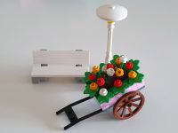 1 Lego Blumenbeet mit Laterne und Parkbank Baden-Württemberg - Hockenheim Vorschau