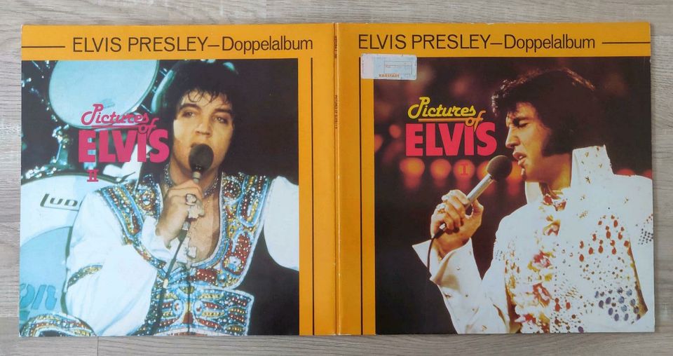 Elvis Presley Venyl Pictures of Elvis I und II Doppel LP in Seelze